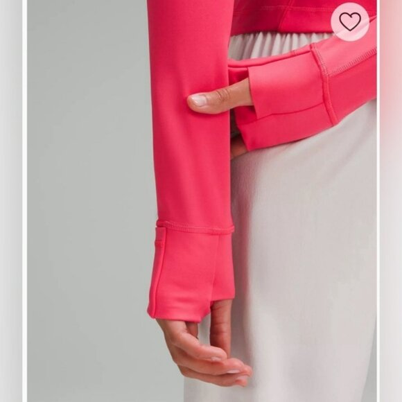 🆕Lululemon🍋 Define Cropped Jacket Colour Glaze Pink Sz 4 - Picture 5 of 10
